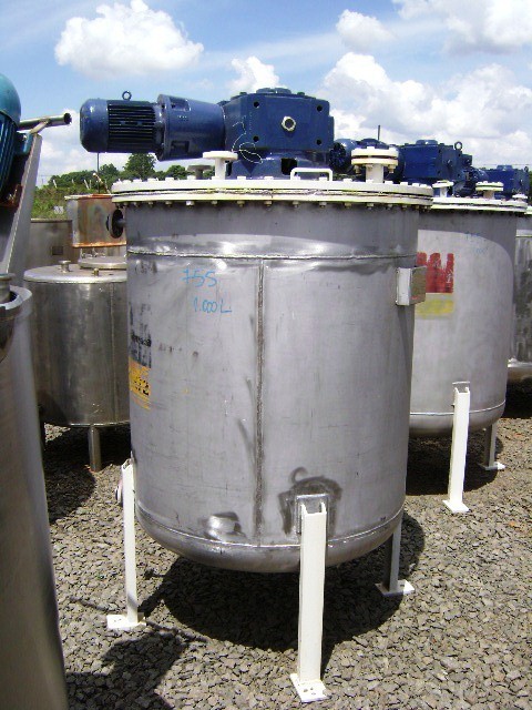Tanque de inox usado 1000 litros